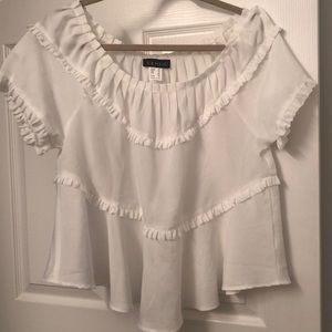 Ladies Ruffle Top